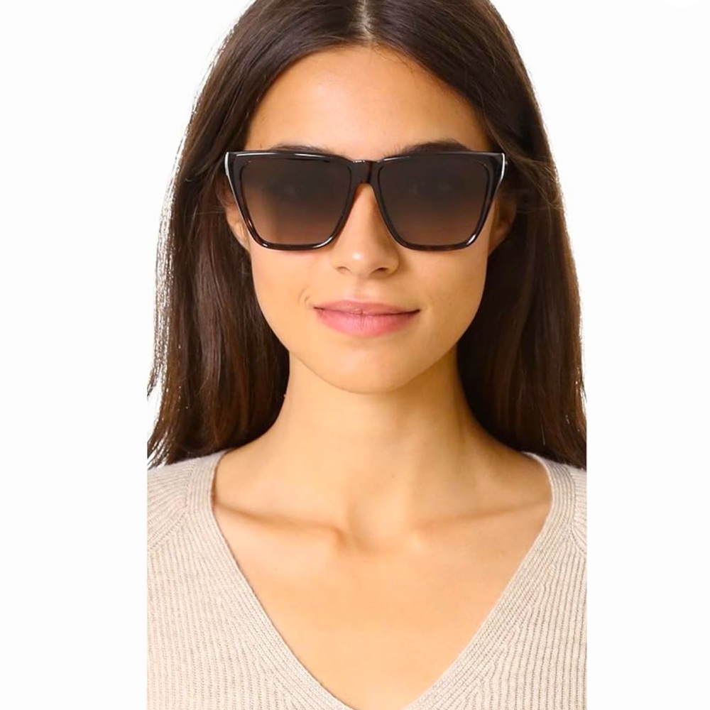 GIVENCHY Rectangular chocolate Brown sunglasses